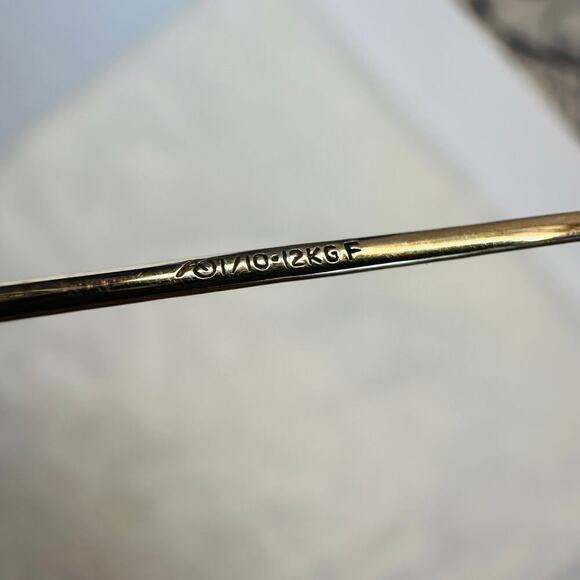 Vintage 1920’s 12K Gold Filled Spectacles with Original Eyeglass Case - Picture 6 of 8